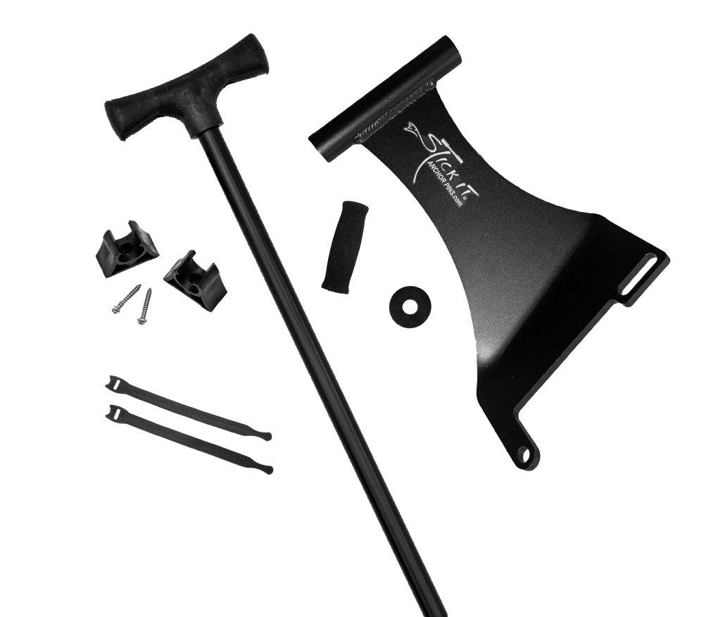 7' Stick It Anchor Pin with Motor Mount Bracket System