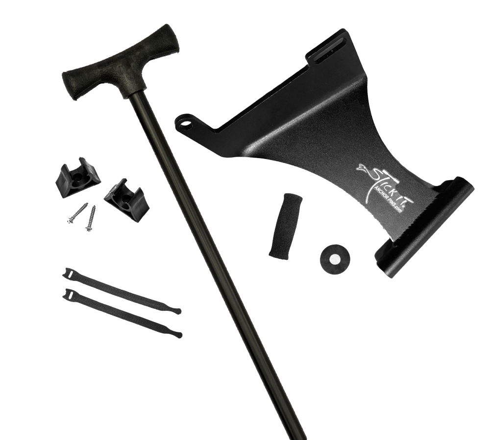 7' Stick It Anchor Pin with Motor Mount Bracket System
