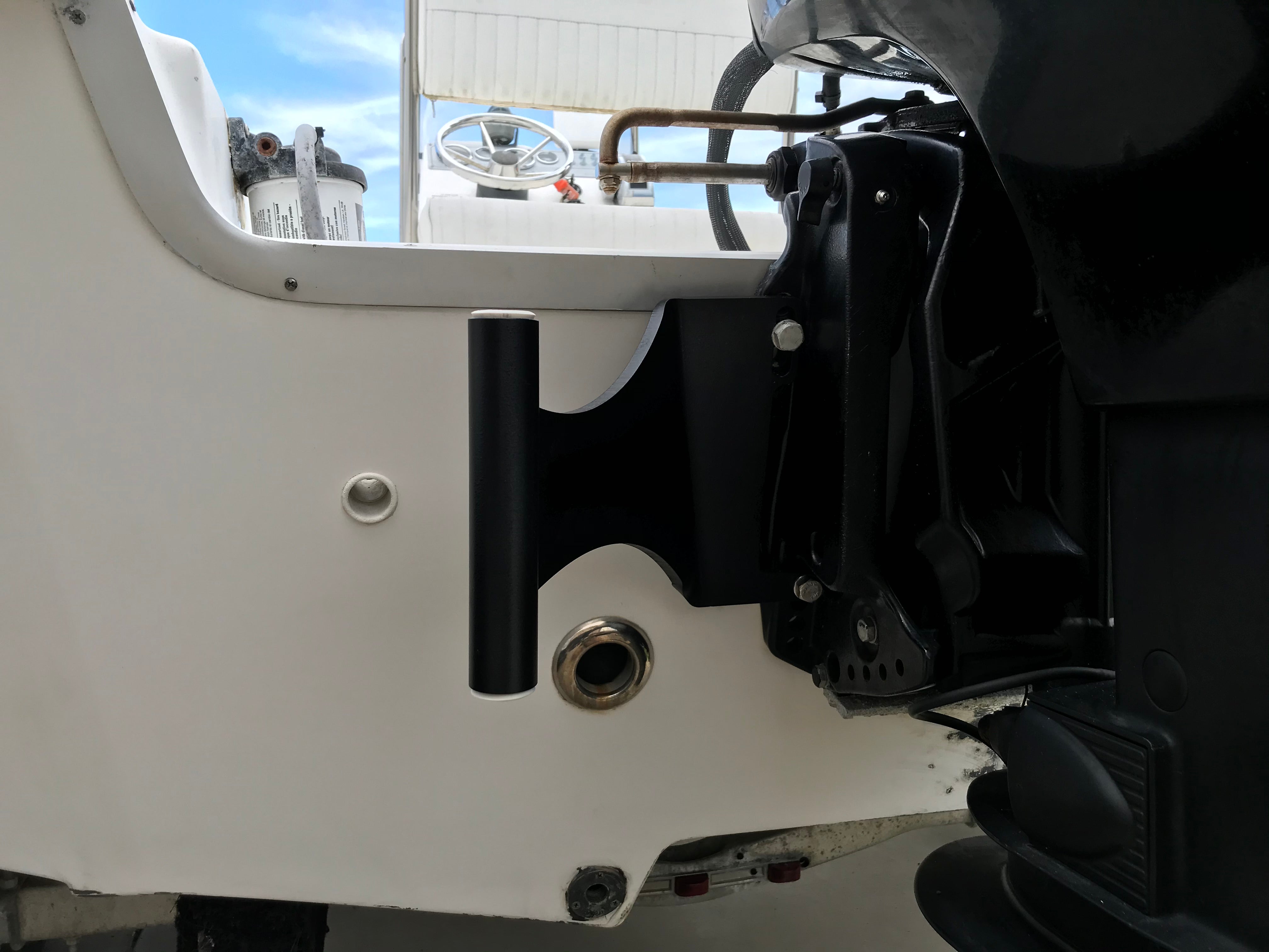 Stick It Sandbar Anchor Pins and Motor Mount System
