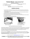Stick It Anchor Pins Pontoon Mount