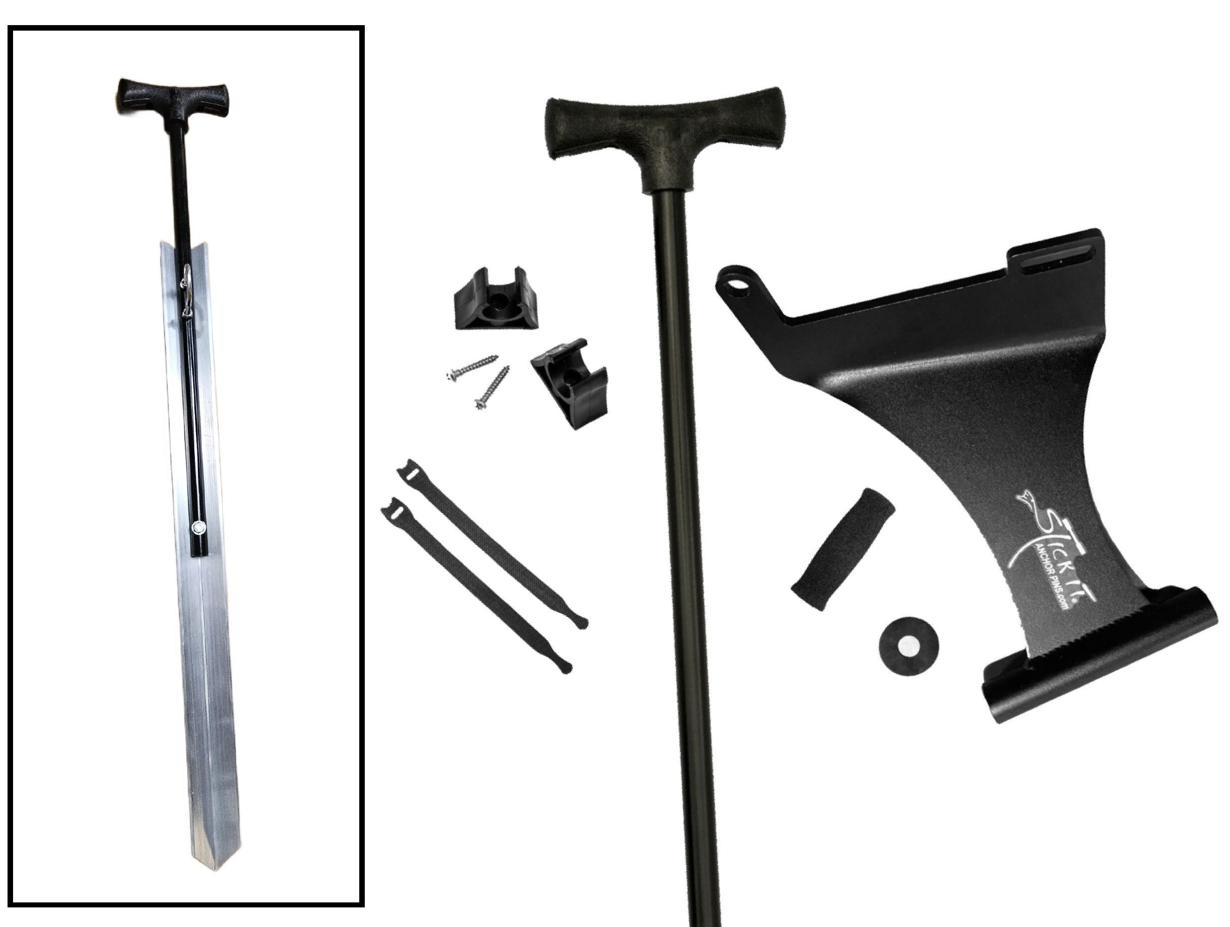 Stick It Sandbar Anchor Pins and Motor Mount System