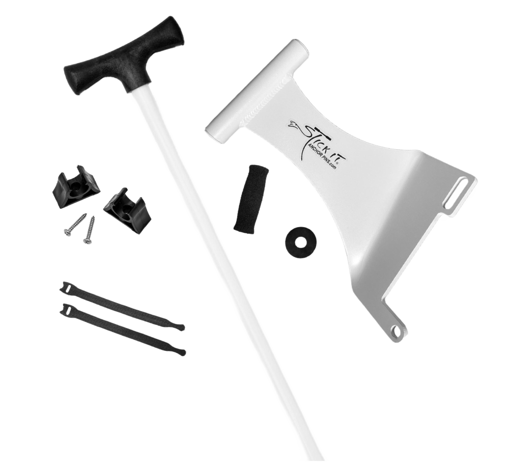 7' Stick It Anchor Pin with Motor Mount Bracket System