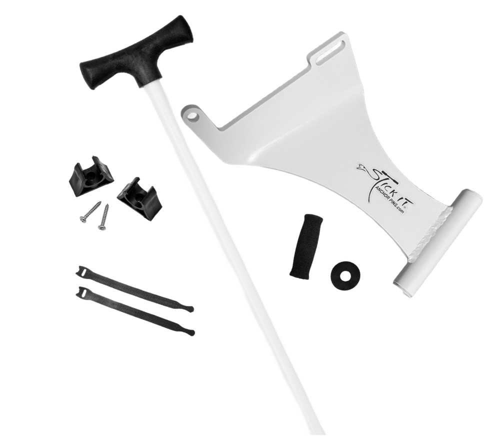 7' Stick It Anchor Pin with Motor Mount Bracket System