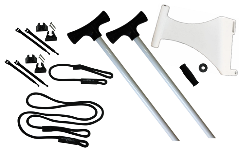 Sandbar Anchor Pins and Motor Mount System