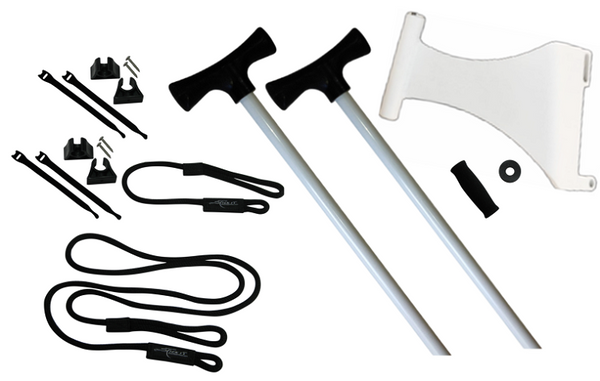 Sandbar Anchor Pins and Motor Mount System